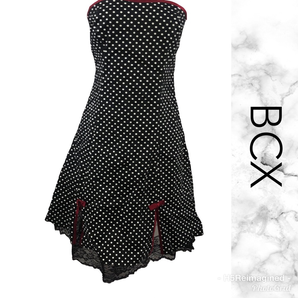 Vintage strapless dress